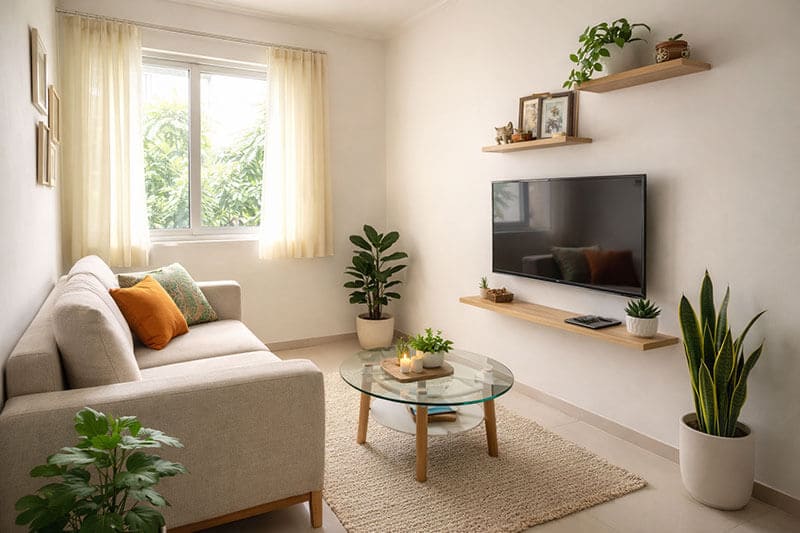 छोटे घर को बड़ा दिखाने के तरीके