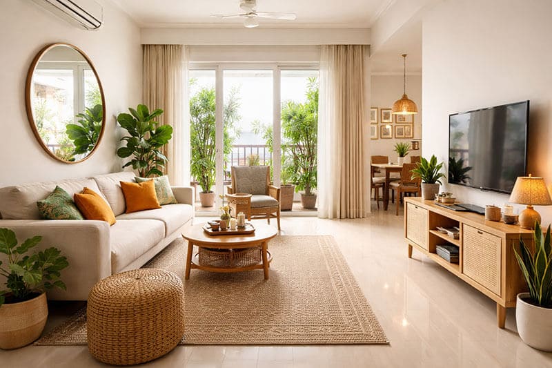 छोटे घर को बड़ा दिखाने के तरीके